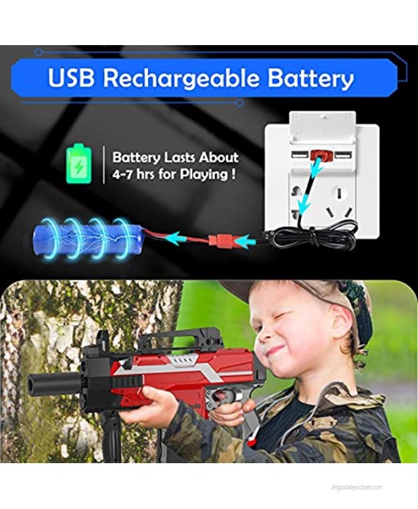Toy Guns for Nerf Guns Bullet Electric Toy Guns for Boys with 100 Pcs Refill Darts 3 Modes Burst Toy Foam Blasters Guns Toys for 6-10 Year Old Boys