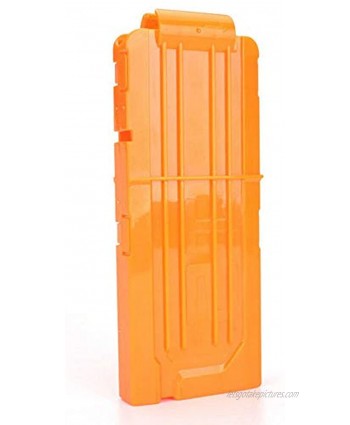 12 Quick Reload Darts Bullet Ammo Clip Magazine Replacement for Nerf N-Strike Elite