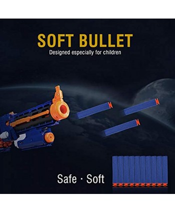 Dart Portable EVA Refill EVA Bullets Toy Gun for Toy GunNavy blue