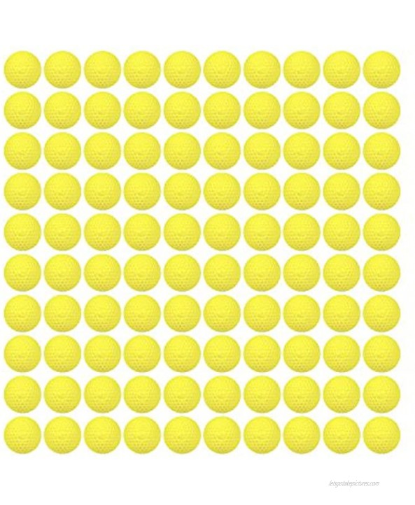 HeadShot Ammo Foam Balls for Toy Gun 100 Rounds Refill Pack Compatible with Nerf Rival Guns – Yellow