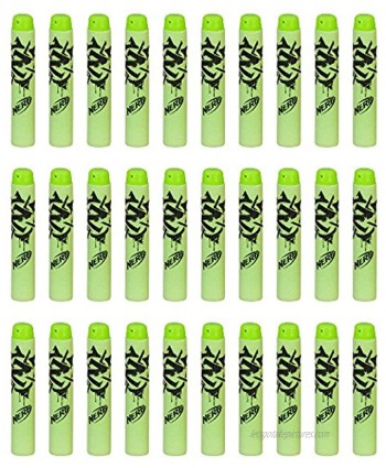 Official NERF Zombie Strike 30-Dart Refill Pack,Multi Color