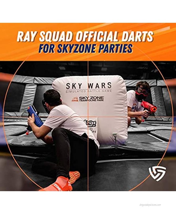 Ray Squad 200 Darts Nerf N-Strike Elite Series Blasters Guns 200 Bullets 200 Dart Blue