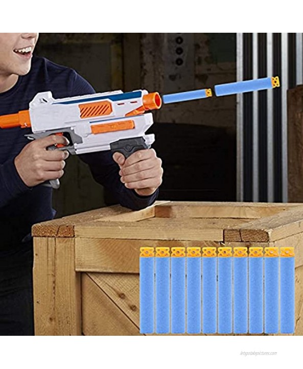 TORMEN Refill Waffle Darts,Compatible for Nerf Guns for Nerf Elite Series Blasters Toy Guns-Light Blue 200Pcs