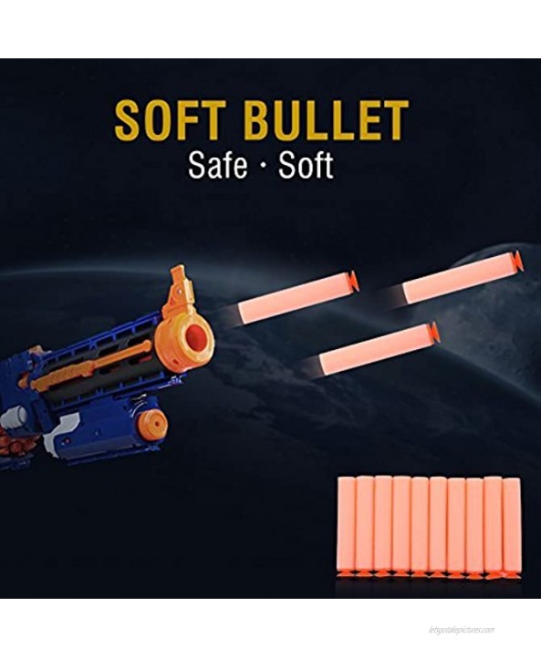 Vbestlife 300pcs Refill Bullet Darts Soft Sucker Head Toy EVA Foam Darts Bullets for Nerf NStrike Elite Series Kid Toy Gun Pink