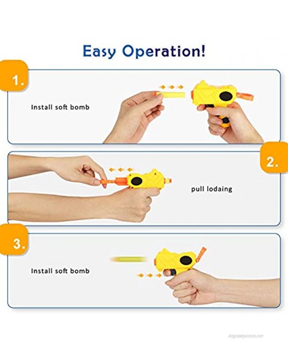 Fansteck Electronic Shooting Target for Nerf Guns Scoring Auto Reset Digital Targets for Nerf Guns Toys Ideal Gift Toy for Kids with 2Pcs Shooting Gun and 40Pcs Refill Darts and 2 Hand Wrist Band