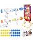 Shooting Game Toy for 5 6 7 8 9 10 Years Old Boys and Girls 48 Foam Balls & Shooting Target  2-Player Shooting Games Toy Set Christmas Birthday Gift for Kids