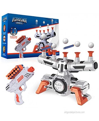 USA Toyz Astroshot Zero G Shooting Games for Kids Nerf Compatible Floating Ball Targets for Shooting with 1 Foam Blaster Toy Gun 10 Floating Ball Gun Targets 12 Foam Darts and 1 Foam Dart Holder