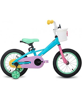 JOYSTAR 12" 14" 16“ Kids Bike for 2-7 Years Girls 33-53 inch Tall Girls Bicycle with Training Wheels & Coaster Brake 85% Assembled Macarons