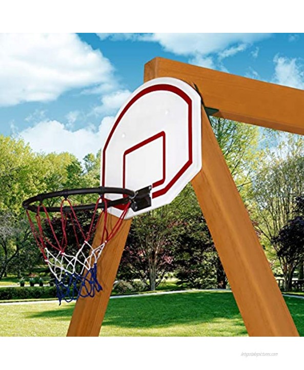 Gorilla Playsets 07-0025 Basketball Hoop and Ball Kit for Playsets