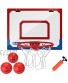 Kavalan Mini Basketball Hoop Set for Door & Wall 16 X 12 inch Basketball Games for Home and Office  Durable Adjustable Indoor Mini Basketball Hoop with 3 Balls Best Toys Gifts for Boys Teens