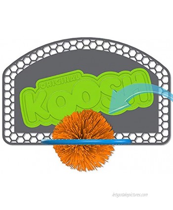 Koosh Hoops -- Basketball Game for The Ball That's Easy to Catch and Hard to Put Down -- Fidget Toy -- Ages 6+ Multi