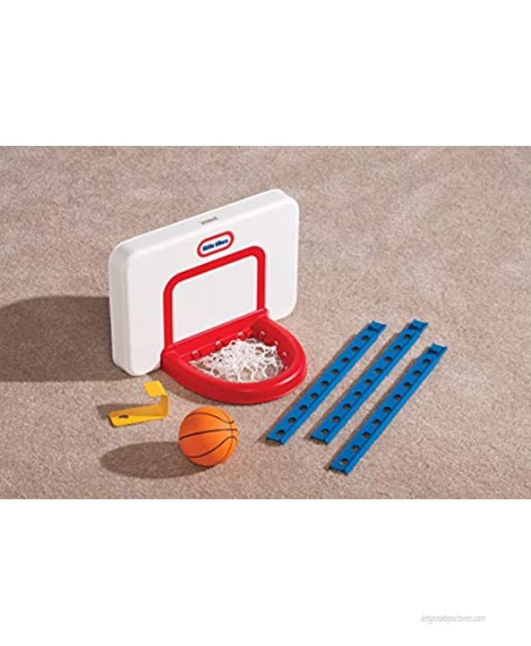 Little Tikes Attach 'n Play Basketball Set Original White
