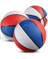 Mini Basketballs 7 Inch Size 3 Pack of 3 Mini Hoop Basketball Set for Indoor Outdoor Pool Parties Small Hoops Basketball Game Party Favors for Kids Patriotic Red White and Blue Colors