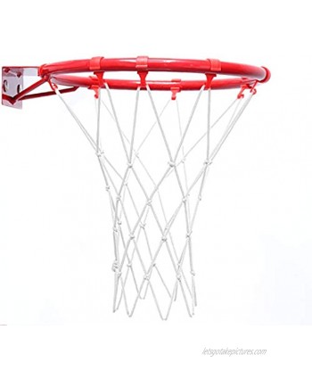 Replacement Net for Toy Basketball Hoop 2 PCS Set 1 PCS Red Color Net 1 PCS Whrite Net