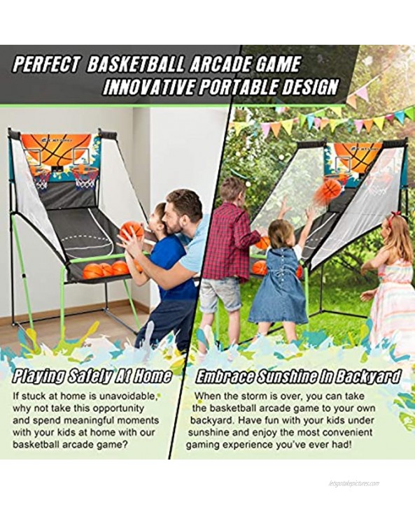 TGU Arcade Basketball Gifts Kids Basketball Arcade Games for Boys Girls Child & Grandchild Age 3 4 5 6 7 8 9 10 Years Old | Birthday Christmas Party