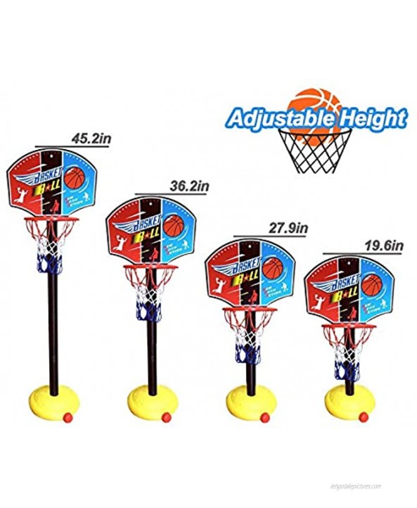 YOHE Toddlers Gifts Toys for Boys Girls,Toy Basketball Set for Kids,Educational Toys,Holiday Birthday Festival Gifts for Kids