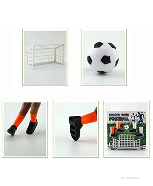 BESPORTBLE 3 Pcs Desktop Football Game Set Finger Football Games Prop Fun Sports Toy Mini Football Educational Toy for Kids Supplies