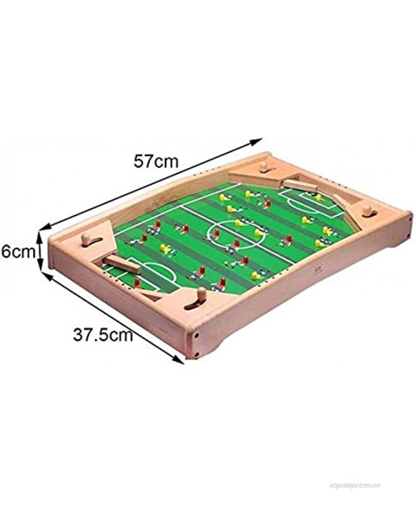 CMH HTTJDY Desktop Six-Seater Football Game Table Style Table Football Toy Family Parent-Child Interactive Game Toy Deluxe Table Top Football Foosball Game