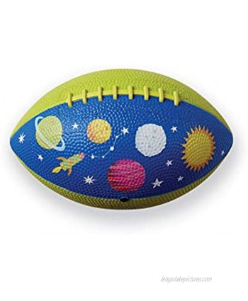 Crocodile Creek Solar System- Kids Rubber Football 8" for Ages 3 & Up