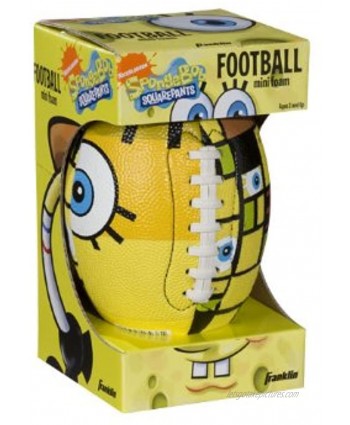 Franklin Sports Nickelodeon SpongeBob SquarePants Mini Air Tech Football #5489