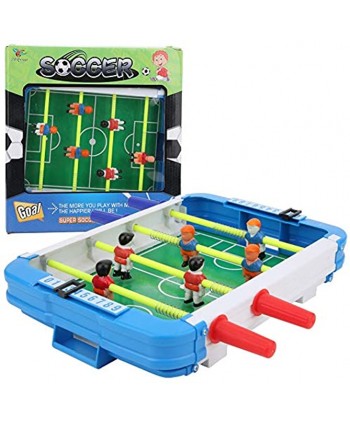JUNNuotop Friendly ABS Children Puzzle Portable Mini Table Football Machine Parent- Child Interactive Desktop Game Toy.