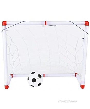 Kadimendium Assemble Children Football Goal and Soccer Net Children Soccer Net Door Set Outdoor Sports Exercise Outdoor Fitness