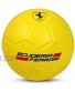 N\C Junior Football FerrariSoccer Size 5 Diamond Texture Non-Slip Football Game Football