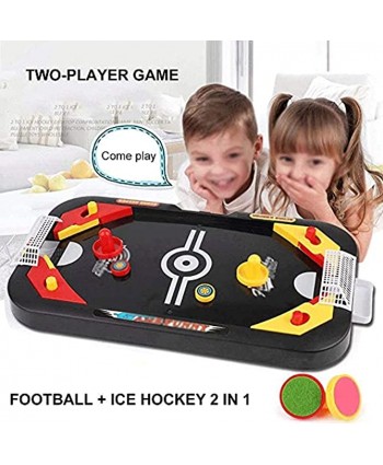 SHSM Table Hockey Football 2 in 1 Mini Interactive Battle Competitive Game Toy Suitable for Children's Early Education Puzzle Parentchild Activities,41.5 21.5 5Cm Superb Gift Foldable
