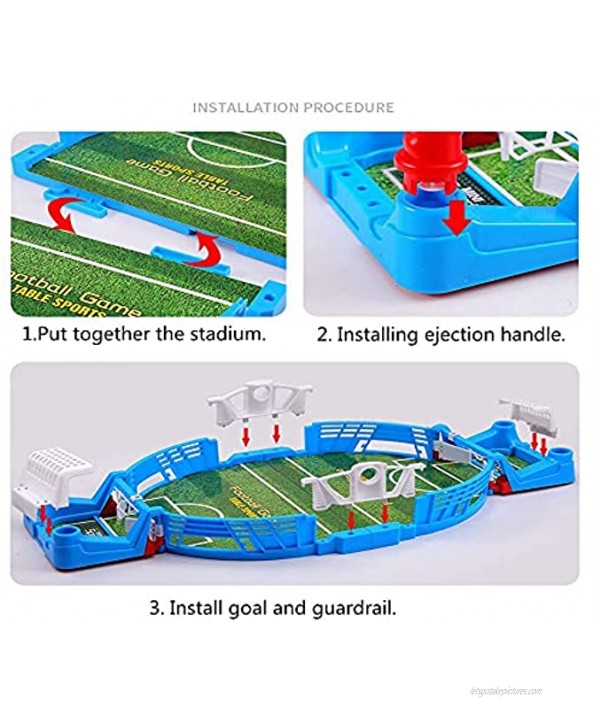 Wddsxo Desktop Football Toys Desktop Sports Toys Interactive Toys for Parent-Child Puzzle Double Football Match Game.