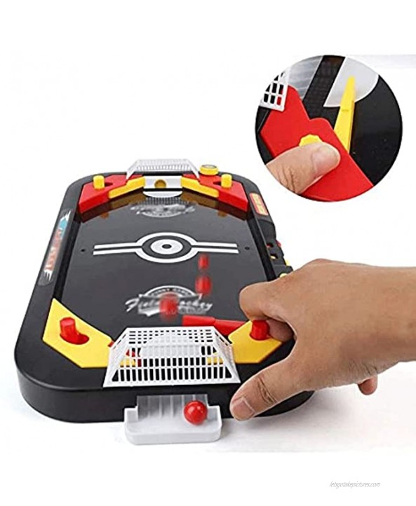 YQCX Table Hockey Football 2 in 1 Mini Interactive Battle Competitive Game Toy Suitable for Children's Early Education Puzzle Parentchild Activities,41.5 21.5 5Cm Superb Gift Female Gi