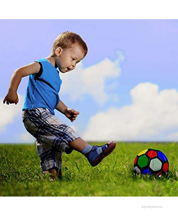 Aoneky Mini Soccer Toys for Kids Aged 1 3 Years Old Multi Color
