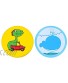 BESPORTBLE 2pcs Kids Educational Plastic Flying Disc Outdoor Sports Throwing Disc Toy