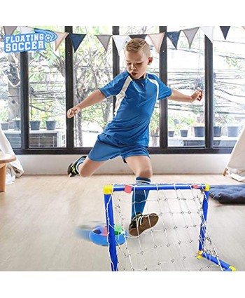 Big Mo's Toys Soccer Game – Indoor Sports Hover Soccer Ball with Goal Game 1 Set