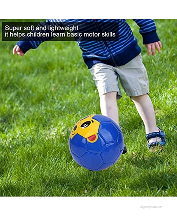 bizofft Outdoor Toys Gifts Kids Soccer Ball Mini Soccer Solf Lightweight Durable Mini Soccer Ball for Outdoor Toys Gifts for Boys for Girls for Children