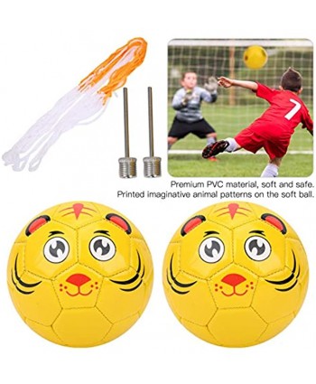 bizofft Soccer Ball Kids Soccer Ball Outdoor Sports Gift Cute Animal Pattern Soccer Toy Mini Soccer for Outdoor Toys Gifts