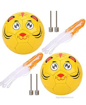 bizofft Soccer Ball Kids Soccer Ball Outdoor Sports Gift Cute Animal Pattern Soccer Toy Mini Soccer for Outdoor Toys Gifts