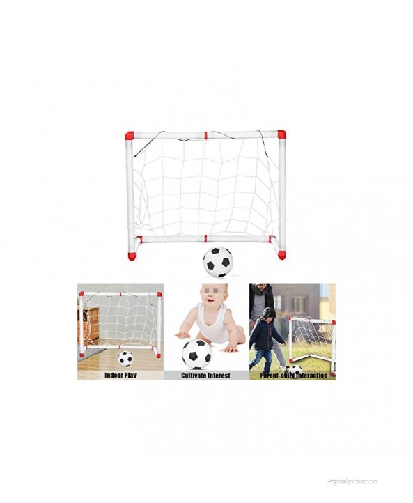 Children Football Game Toy 22.0512.0117.72In Plastic Rounded Edge Design with Ball,for Kids Indoor Outdoor