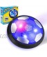 EXTSUD Hover Soccer Ball Air Power Floating Football Soccer Disk with LED Light Kids Toy Ball for Indoor and Outdoor Activity Best Gift for Boys and Girls