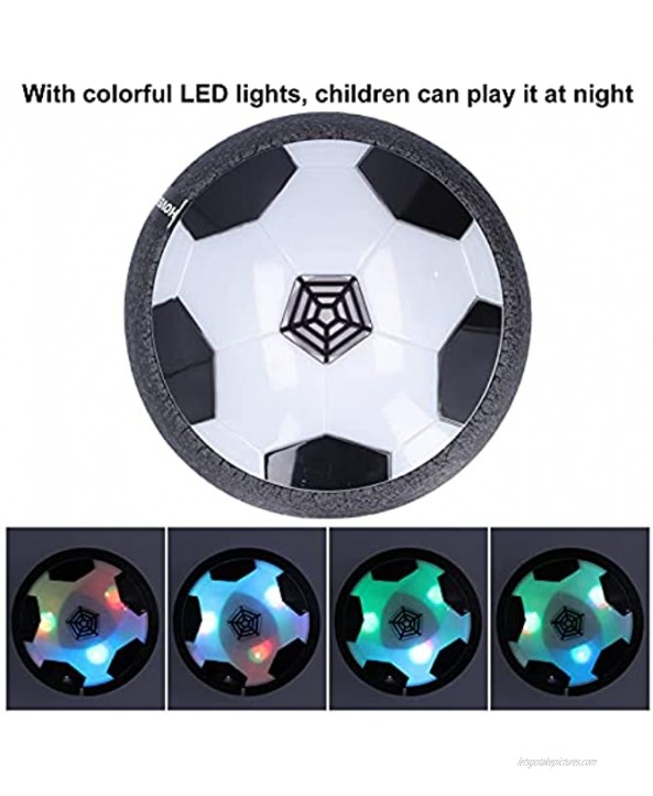 Hover Soccer Ball LED Light Develop Sports Habits Floating Air Soccer Ball USB Rechargeable for Home