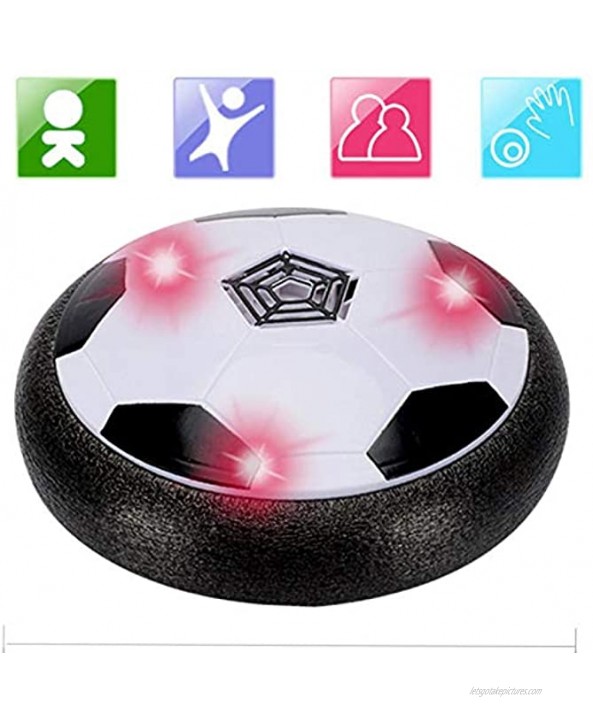 Jeanoko Electric Suspended Soccer Safe 18cm Flash Soccer Toy Suspended Colorful Football Toy for Enhance Parent‑Child Relationship