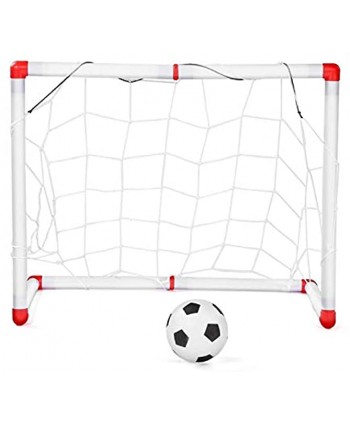 Jiawu Convenient to Storage Response Capability Soccer Goal Set Physical Coordination Children Football Game Boys Girls Above 18 Months for Children Kids