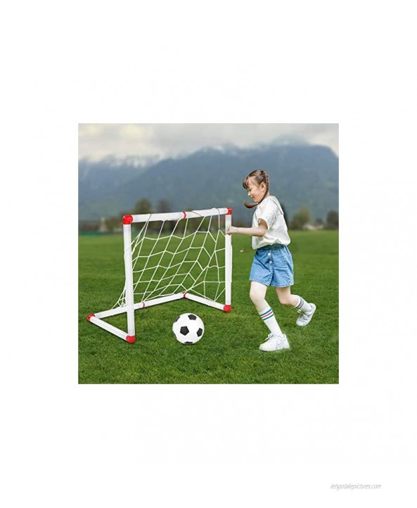 Kids Football Goal Children Football Game Toy Family Party Holiday Interactive Lawn Game