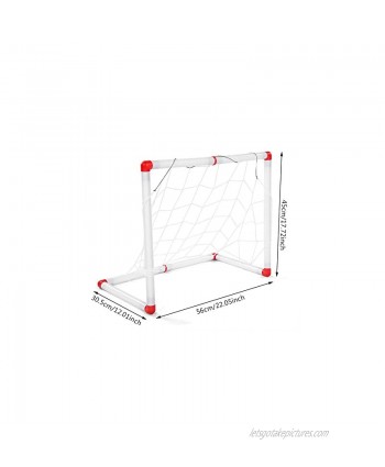 Kids Football Goal Children Football Game Toy Family Party Holiday Interactive Lawn Game