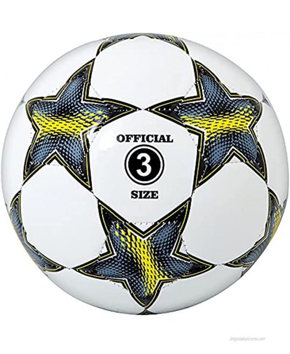 Kids Soccer Ball Size 3 Dakapal Premium TPU Soccer Ball for Kids Toddlers Age 3-8 Creative Funny Indoor Outdoor Sport Balls Games Toysdeflated