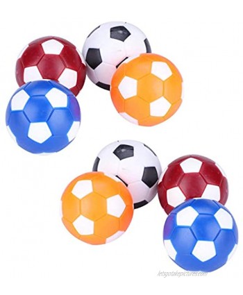 SALUTUYA Colors Never Fade Material Rubber Mini Soccer Ball Table Soccer Ball Toys for Outdoor for Indoor