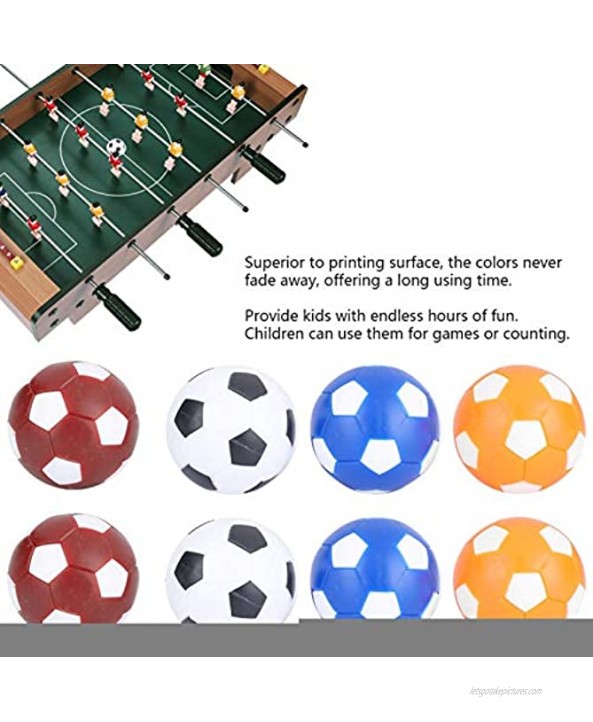 SALUTUYA Table Soccer Ball Toys Mini Soccer Ball Material Rubber for Indoor