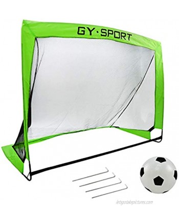 Soccer Goal Net Play Set for Kids Toddlers and Children For Outdoor Backyard Indoor Includes Soccer Ball 4 Stakes and Carry Case Toddler Mini Soccer Goal Net Juego de Futbol para Niños
