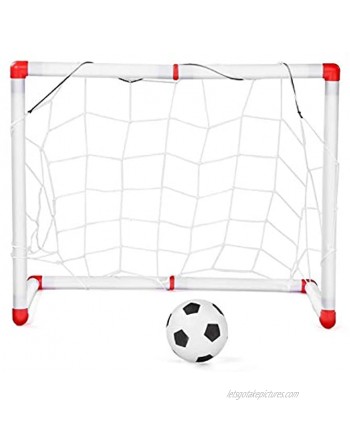 Vipxyc Outdoor Soccer Goal Soccer Goal Set Soccer Goal Toy Plastic Training with Rounded Edges for The Physical Coordination of Children and Children