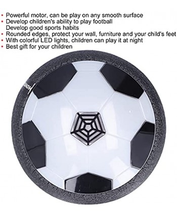 Zerodis Kids Hover Soccer Ball Toys LED Light USB Rechargeable Air Power Indoor Football Playing Game