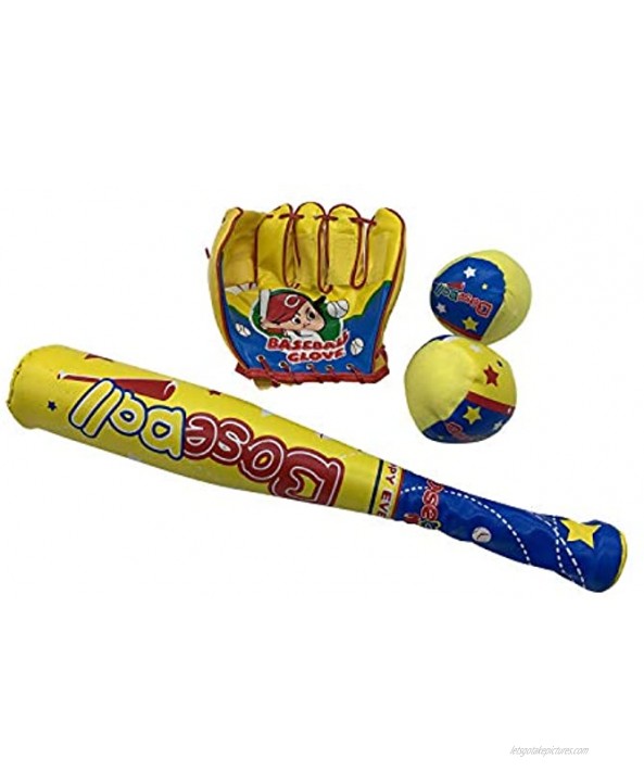 2 Set Baseball Toys With Backpack Bag,Baseball Bat and Balls For Toddlers Baseball Gifts For Boys,Soft Foam Baseballs Toys,2 x Plastic Baseball Bat 4 x Foam Balls,2 x Baseball Glove,1 x Backpack Bag